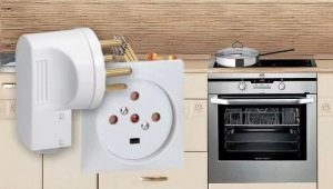 电炉插座：类型，安装和连接