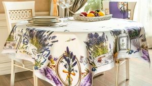 Tablecloth on the table for the kitchen: requirements and varieties