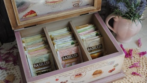 Scatole per bustine di tè: varietà e scelte