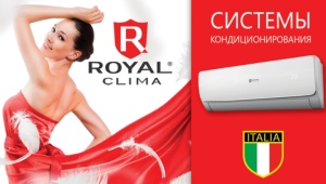 Air conditioners Royal Clima: types, models and recommendations for selection