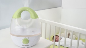 Luftbefeuchter für Neugeborene: Sorten, Marken, Auswahl, Bedienung
