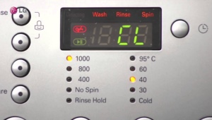 CL error on LG washing machine: causes and remedies