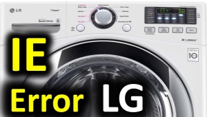 Eroare IE pe mașina de spălat LG: cauze și remedii