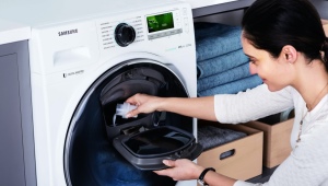 Choosing a Samsung washing machine with an additional door