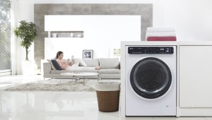 Dimensioner på LG vaskemaskiner