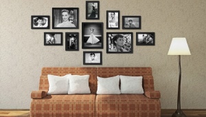 Tips for placing frames on the wall