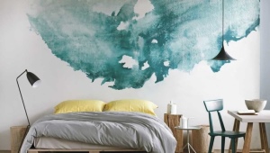 All about painting the walls in the bedroom