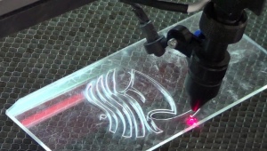 Lasergesneden plexiglas