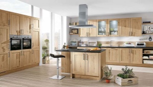 All about kitchen cabinets made of furniture boards