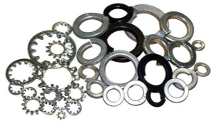 Varieties of washers and their areas of use
