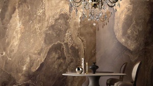 Venetiansk gips med marmoreffekt