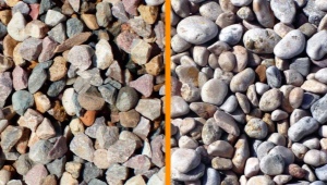 How is crushed stone different from gravel?