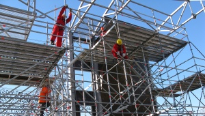 Clamp scaffolding overview and installation