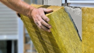Types of mineral wool for wall insulation and its installation