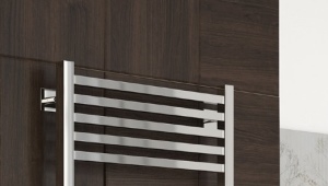 Electric heated towel rails with concealed connection
