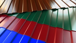 Overview of the colors of the corrugated board