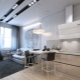 Design eines Studio-Apartments mit einer Fläche von 31-35 qm. m.