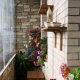 Décorer le balcon avec de la pierre décorative