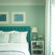 Chambre turquoise