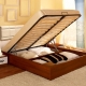 Double beds with lifting mechanism