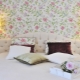 Behang voor de slaapkamer in de stijl van de Provence