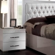 Sizes of bedside tables for the bedroom and features of choice