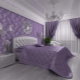 Yatak odası için bir dizi perde ve yatak örtüsü seçimi