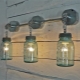 Loft style wall lamp