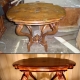 Comment restaurer une vieille table de vos propres mains?