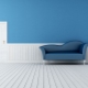 Jak si vybrat modrou tapetu pro pokoj?