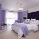 Lilac wallpaper: stylish interior in your home