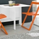 Folding chairs from Ikea - a convenient and practical option for the room