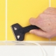 How to scrub the silicone sealant off the tile?