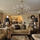 Interior design in a classic style: choosing a chandelier