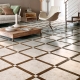Glossy tiles in interior design