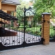 Beautiful gates and gates for private houses