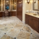Travertine tile: features and scope