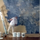 Painting decorative plaster: application methods