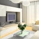 Le sottigliezze del design del soggiorno con una superficie di 16 mq. m: delimitazione competente dello spazio