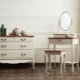 Corner dressing tables with a mirror: features of choice