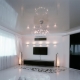 White glossy stretch ceilings: pros and cons