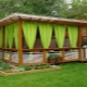 Holzpavillons für Sommerhäuser: Wie organisiere ich mit eigenen Händen?