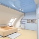 Stretch ceiling in the attic: design examples