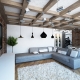 Caractéristiques des plafonds de style loft: options de conception