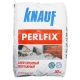 Knauf Perlfix glue: pros and cons