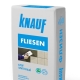 Knauf glue: types and characteristics