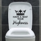 Toilet stickers: types and design solutions