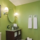 Features of painting walls in the bathroom