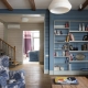 Dipingere il rivestimento interno della casa in diversi colori: idee originali