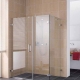 Advantages and arrangement of shower enclosures without a pallet